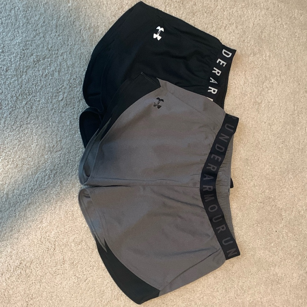 Under Armour shorts—2 pair